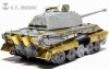E.T. Model E72-021 WWII German King Tiger/Jagdtiger Fender & Schurzen For DRAGON Kit 1/72